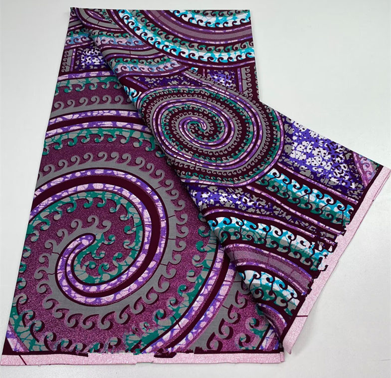 Sewing Batik Fabric - Tessuto Ankara Nigeria Wax con Stampe