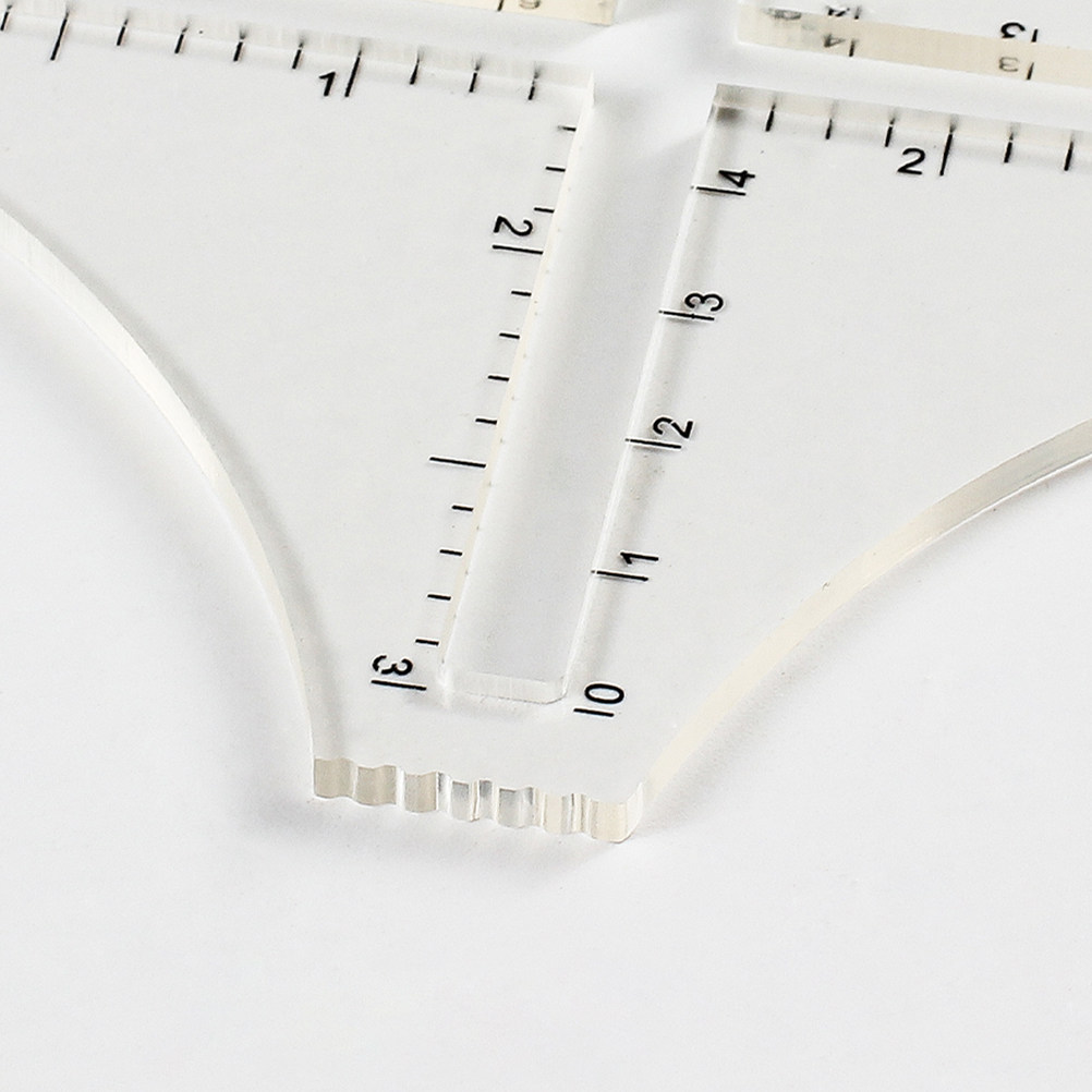 Righello trasparente per la mi - Sewing Gauge Ruler recensione e prezzo