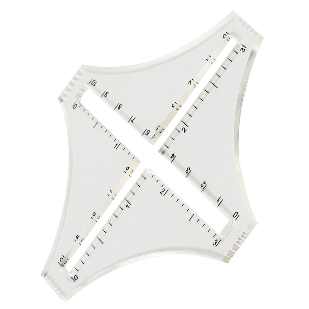 Righello trasparente per la mi - Sewing Gauge Ruler recensione e prezzo