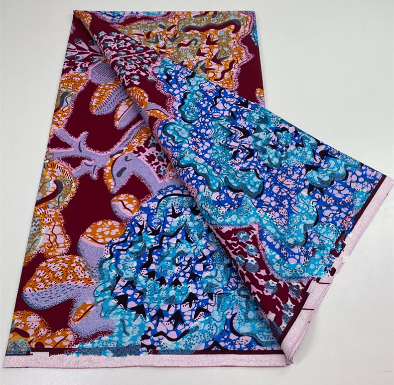 Tessuto Ankara Nigeria Wax con - Sewing Batik Fabric recensione e prezzo