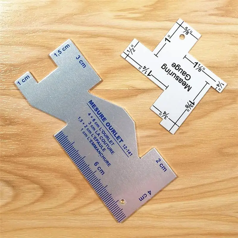 Pennarello per tessuti, gesso  - Sewing Gauge Ruler recensione e prezzo