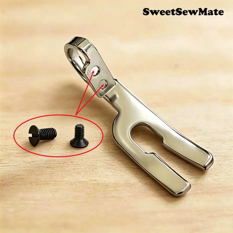 1 Pezzo Piedino a Testa Piatta - Textile Sewing Machine recensione e prezzo
